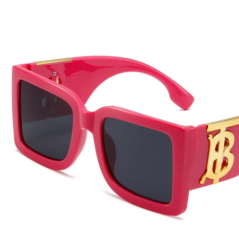 LeonLion Большие Квадратные Солнцезащитные очки женские модные солнцезащитные в