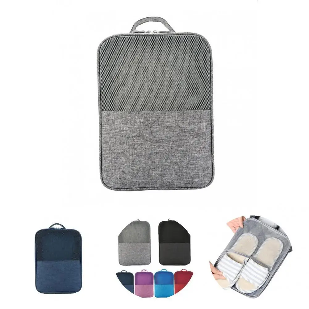 

Oxford Cloth Durable Pragmatic Useful Shoe Storage Pouch Shockproof Shoe Packaging Bag with Lanyard Household Accessories