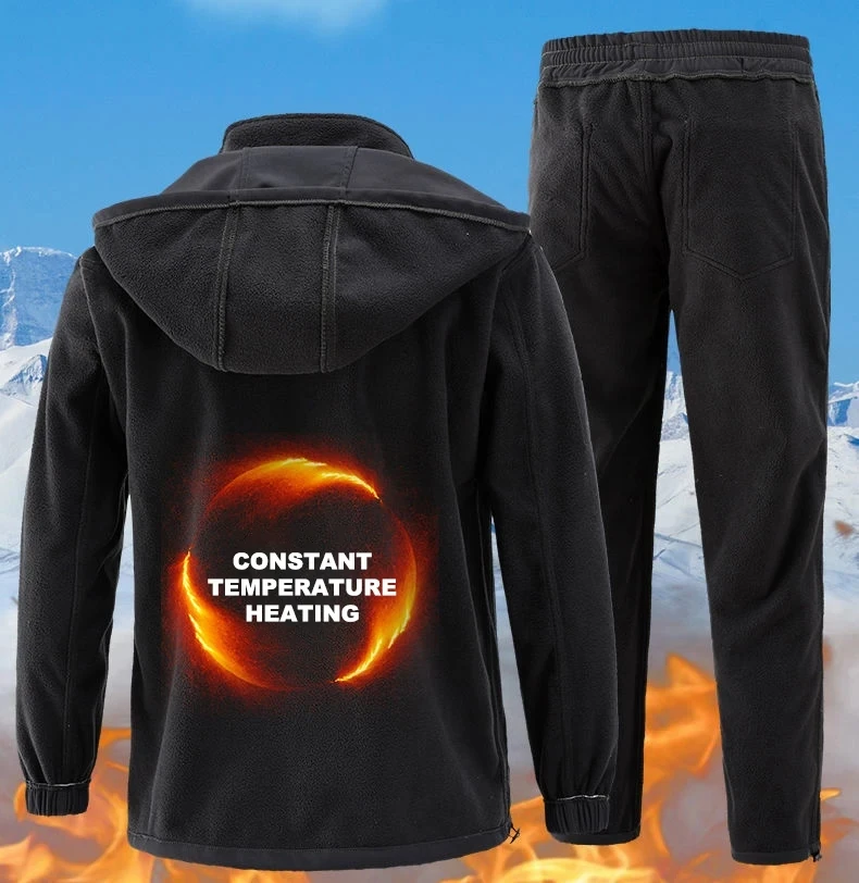 Новый зимний мужской костюм для рыбалки Gamakatsu с подкладкой утепленная