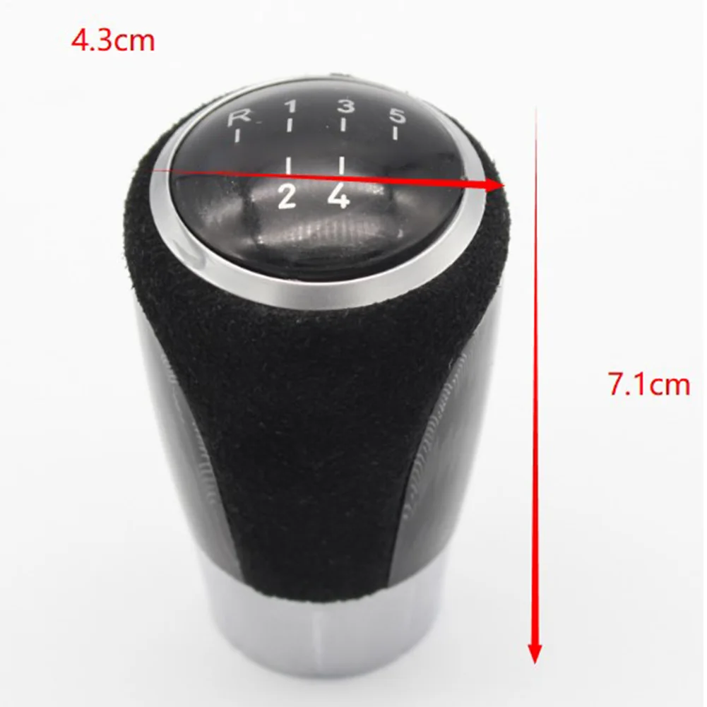 Shift Knob 5 Speed Gear Shift Knob Red 5/6 Speed For BMW E81 87 E46 E90 E91 E92 Interior Replacement Parts images - 6