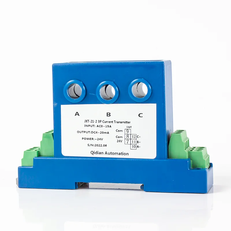 Передатчик тока 20 мм трехфазный амперный сигнал аналоговый выход 50 А 60 80 100 150 200 4-20