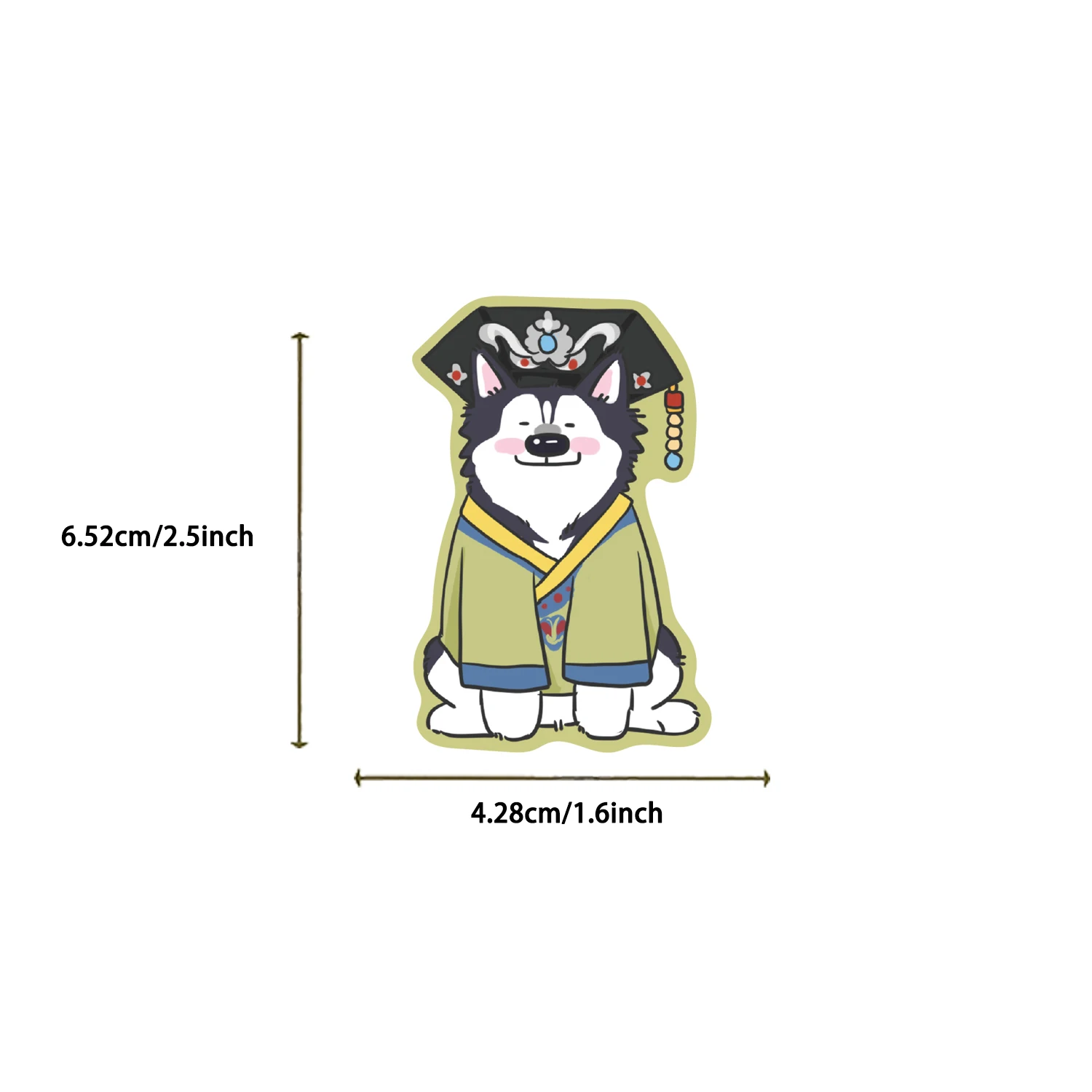 Наклейки с изображением животных и собак 50 шт.