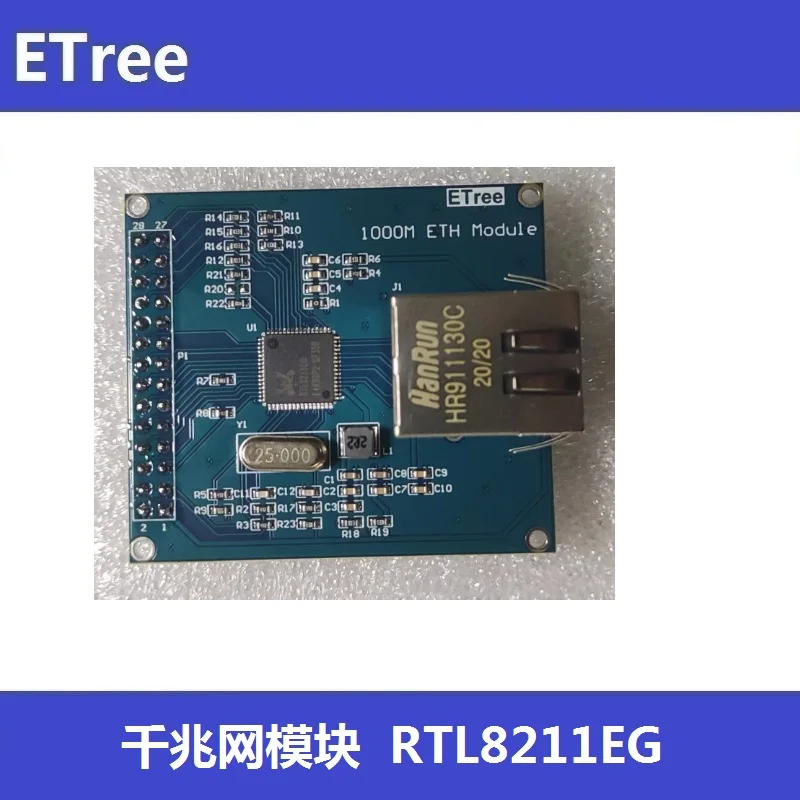 

Модуль Gigabit Ethernet RT/L8211EG с платой FPGA