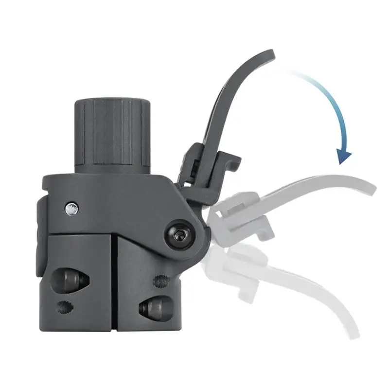 

Electric Scooter Rod Base Convenient Folding Hook Replacement Parts Durable Metal Rod Base Folding Hook Replacement Parts