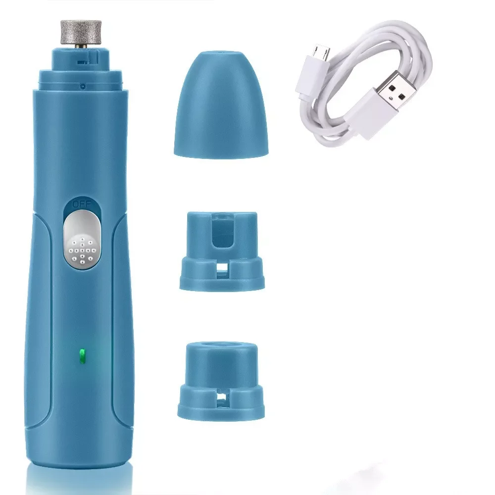

Dog Nail Clippers for Dog Nail Grinders Rechargeable USB Charging Pet Quiet Paws Nail Grooming Trimmer Tools