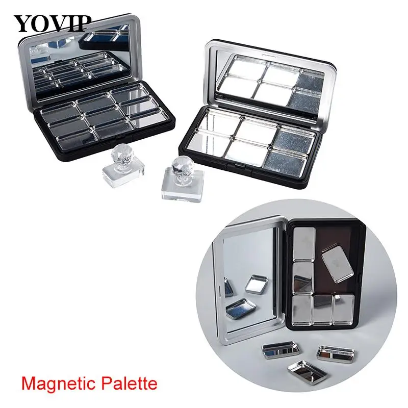 Коробка для хранения теней век сделай сам искусственная Пустая палитра тарелка