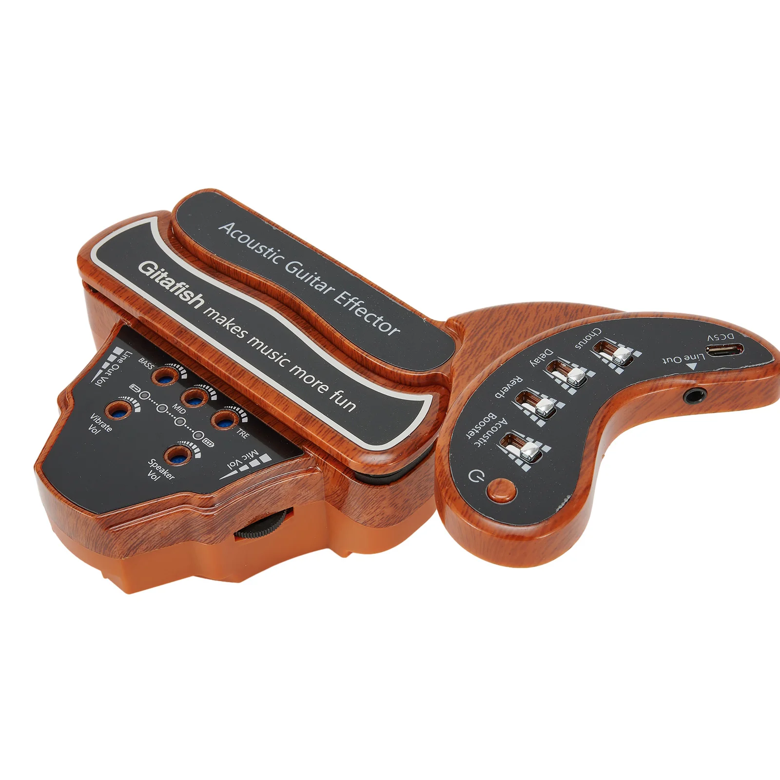 

K380N Guitar Pickup Parts Resonance Reverb Sound 1 Set Speaker 22*18*7.5cm Acoustic Chorus Classical Brand New