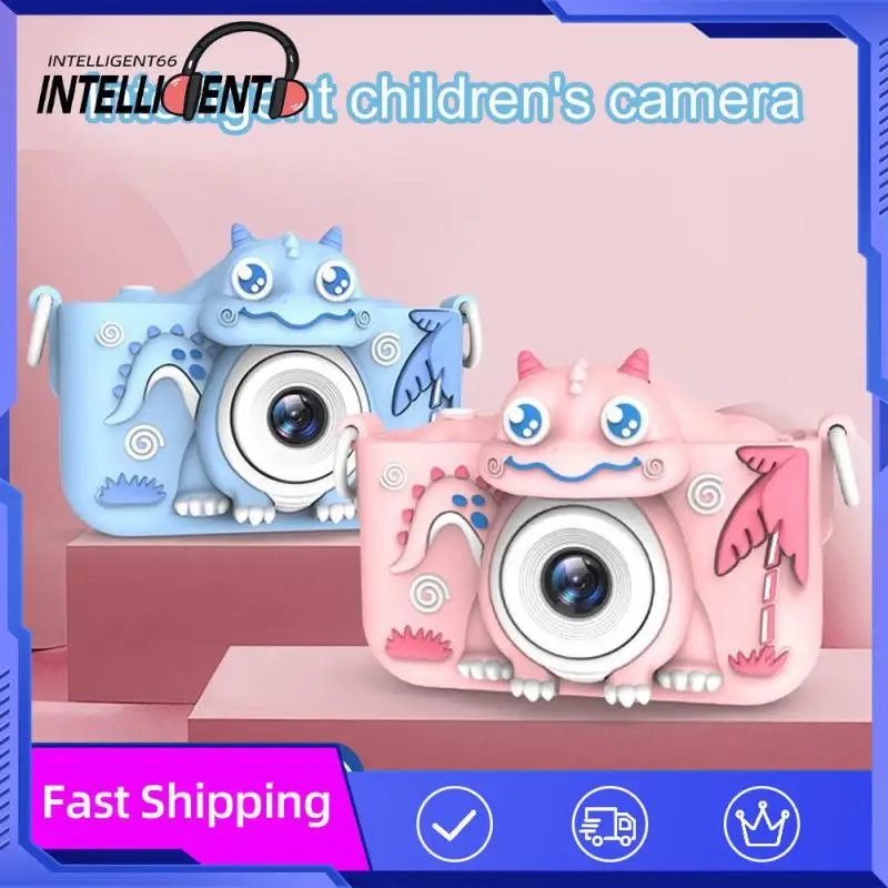 

4000w True Hd Digital Camera Waterproof Front And Rear Children's Camera Cartoon Cute Camera Kids Camera Educational Toy Mini