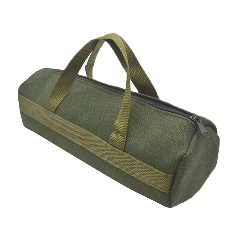 

Thickened Canvas Tool Pouch Practical Canvas Tool Tote Electrical Tool Storage Organizer Bags Maintenance Tool Bag Gifts G2AB