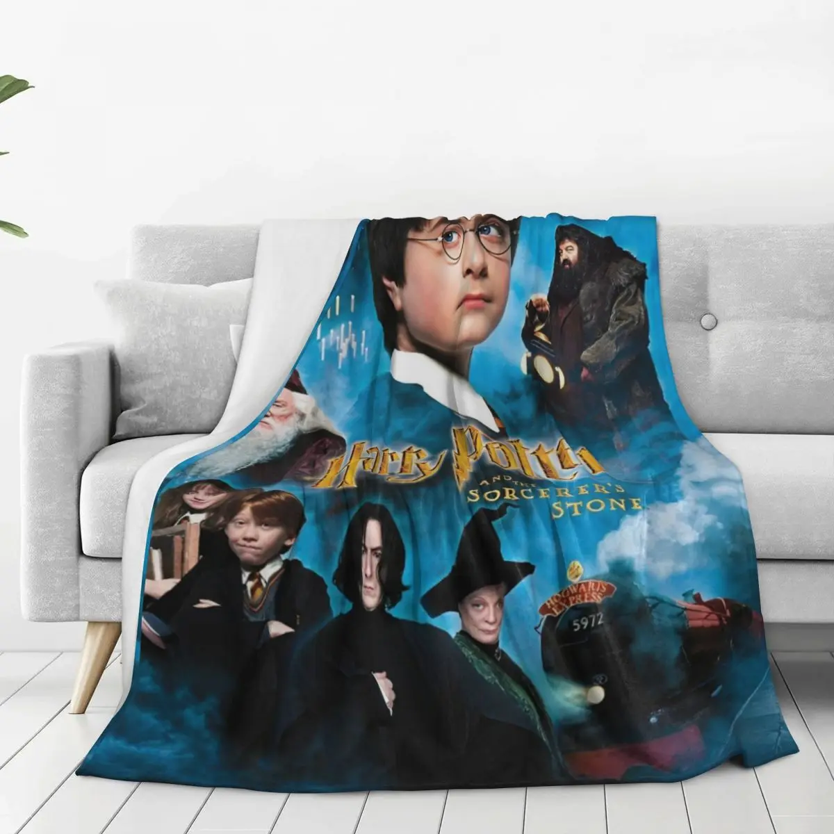 Гаррис фильм P-Potters Magic World супер мягкое одеяло для кемпинга плюшевое диван-кровать