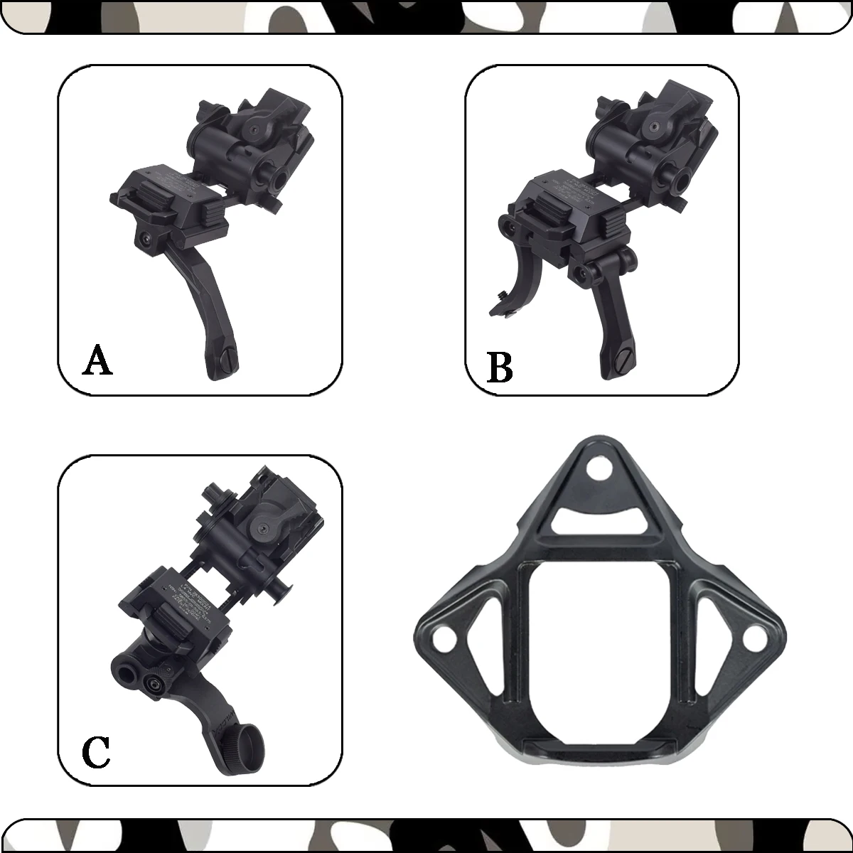 Металлический L4 G24 L4G24 NVG Wilcox Монтажный кронштейн Держатель для PVS15 PVS18 GPNVG18