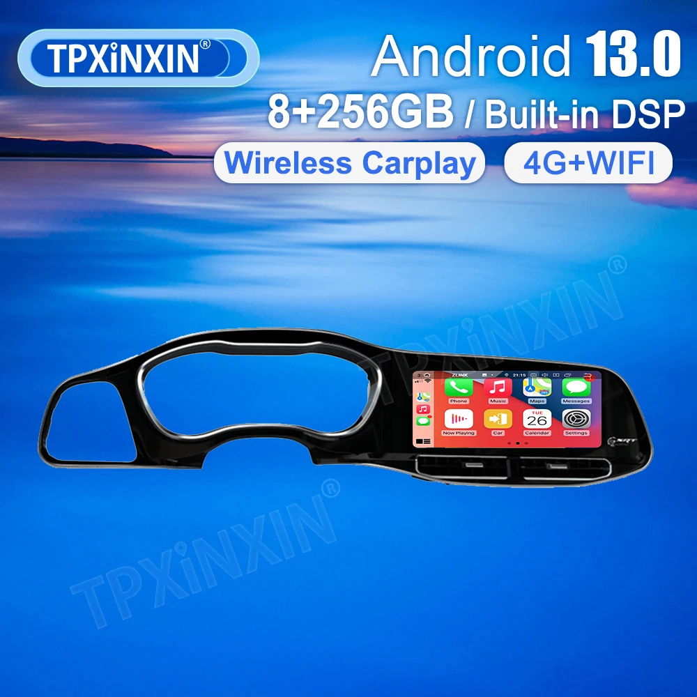 Обновление для Dodge Challenger 2010-2024 автомобильный мультимедийный плеер навигация GPS