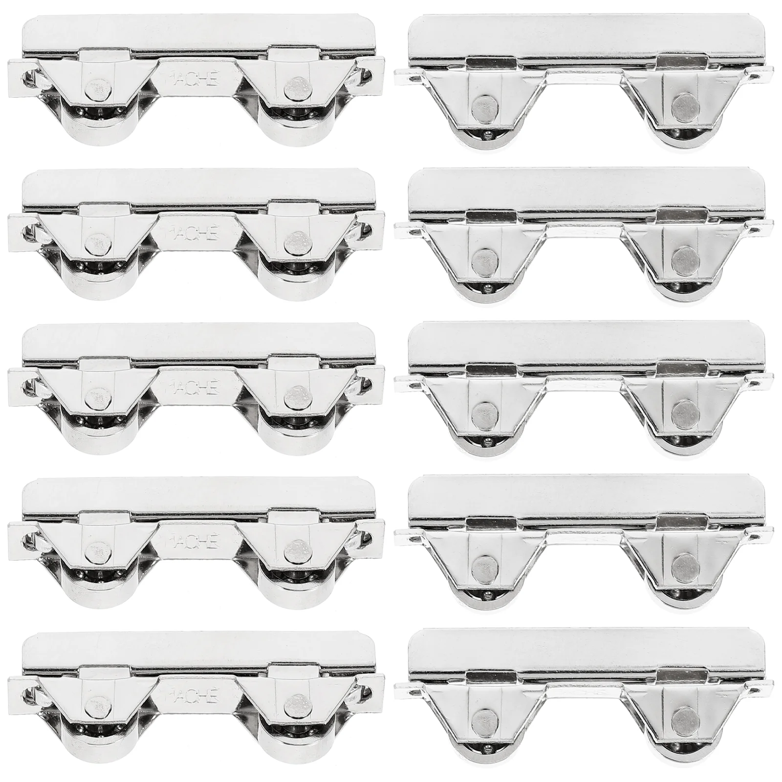 

10 Pcs Glass Door Wheel Adjustment Angle Wheel Shower Door Glass Door Roller Stainless Steel Screen Door Rollers