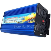 3500w 24v 110v 60hz surge power 7000w digital display pure sine wave inverter