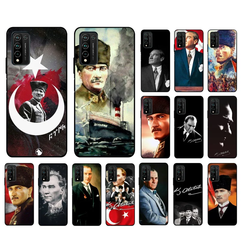

Turkey Mustafa Phone Case for Huawei Honor 50 10X Lite 20 7A 7C 8X 9X Pro 9A 8A 8S 9S 10i 20S 20lite 7X 10 lite