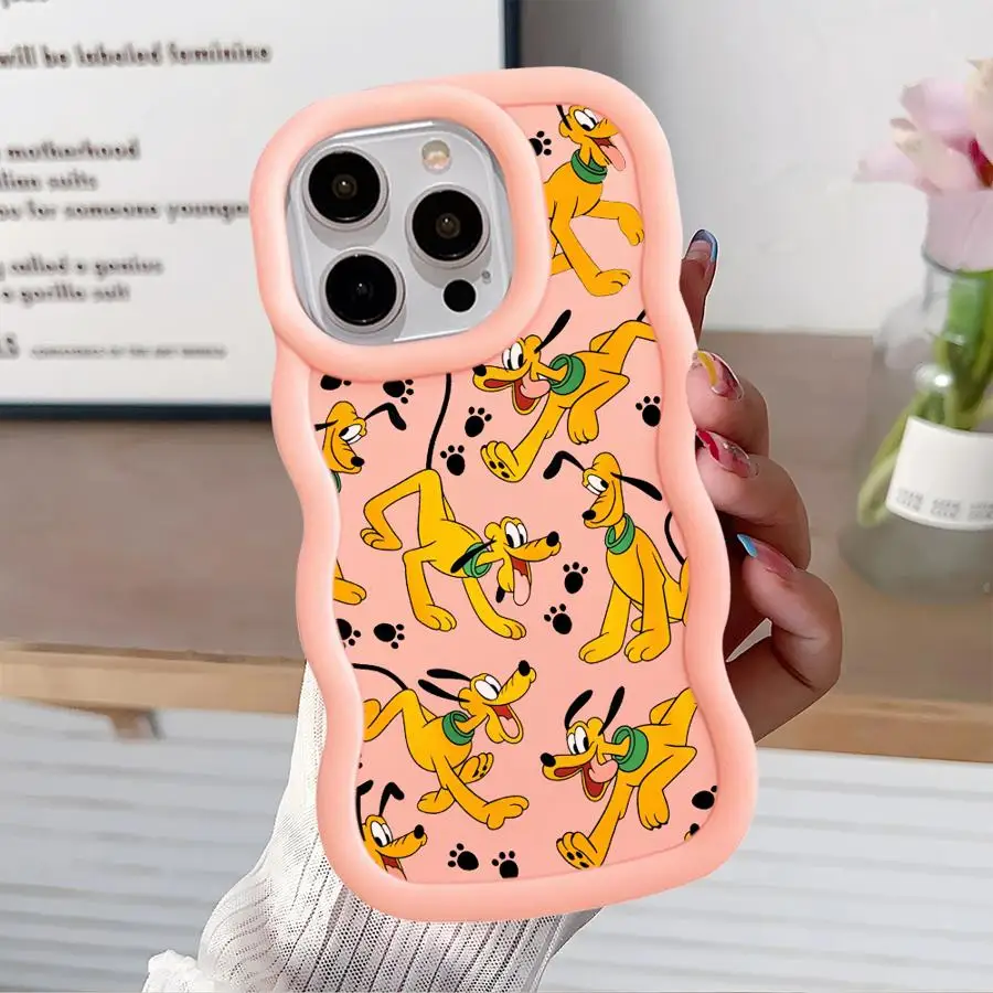 Фото Чехол для iPhone 17 13 15 Plus 12 8 XR 16 Pro Max 17Air 14 11 17e, мягкий чехол для телефона Disney Pluto Tigger №2