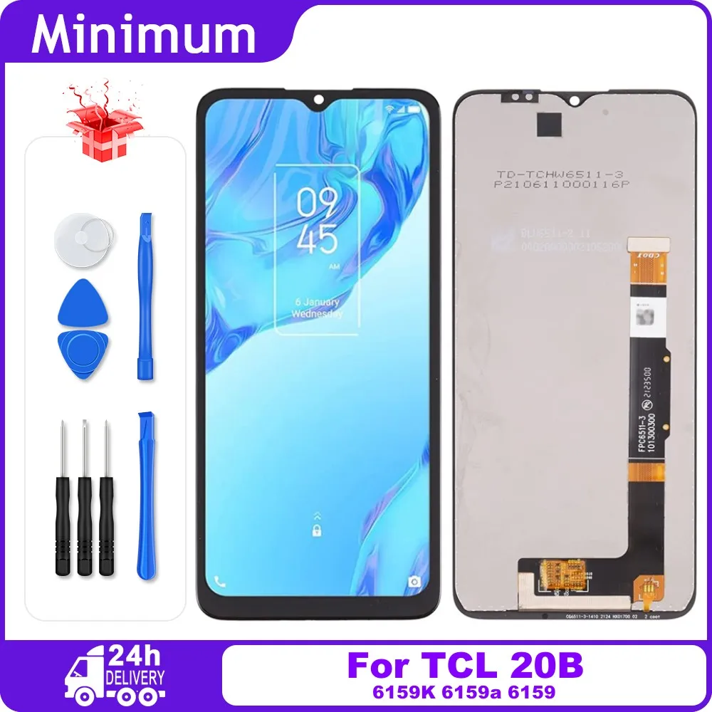 ЖК-дисплей 6 52 дюйма для TCL 20B 6159K 6159a
