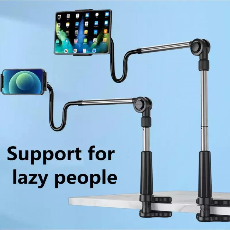 

Lazy Mobile Bracket Cross-border Tablet Desktop Bracket Clamp Bedside Cantilever Lazy Bracket CellPhone Accessories
