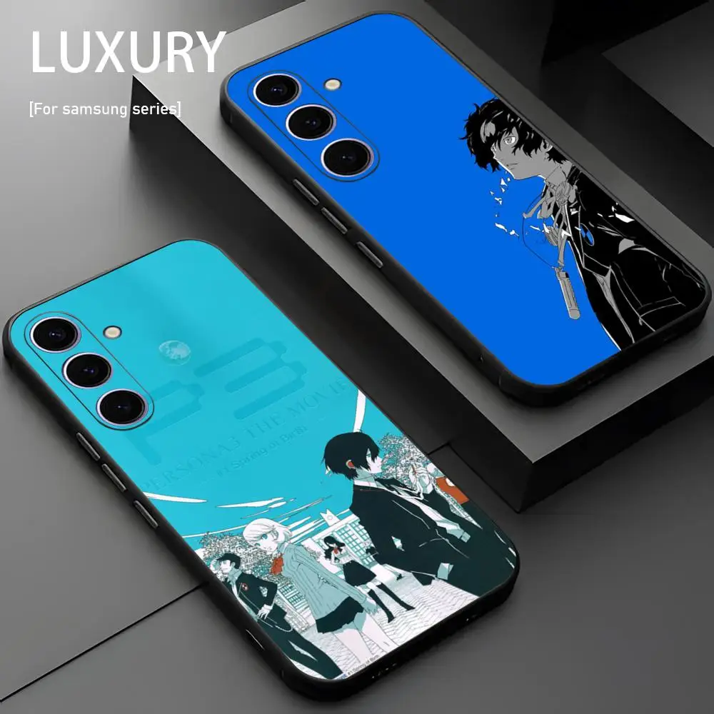 Фото Чехол для телефона P-Persona 3 R-ReloadS для Samsung Galaxy S26 S25 S24 S23 S22 S21 Plus Ultra Note20, мягкий, черный №2