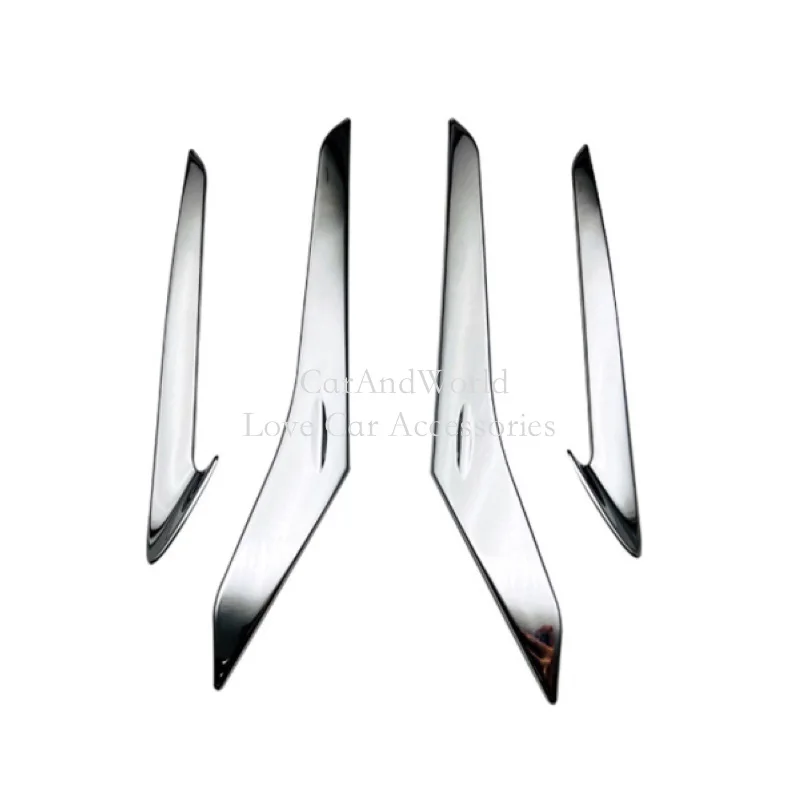 ABS Хромированная головка фотоэлемент рамка для фары декоративная крышка