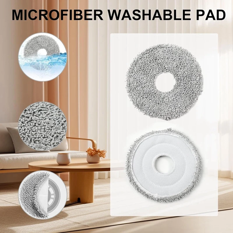 Для Dreame L20 Ultra/ L10S L10 Ultra основная боковая щетка Hepa-фильтр швабра тканевые мешки для