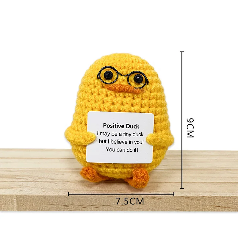 Новинка плюшевая шерстяная мини-карманка для объятий положительной энергией с