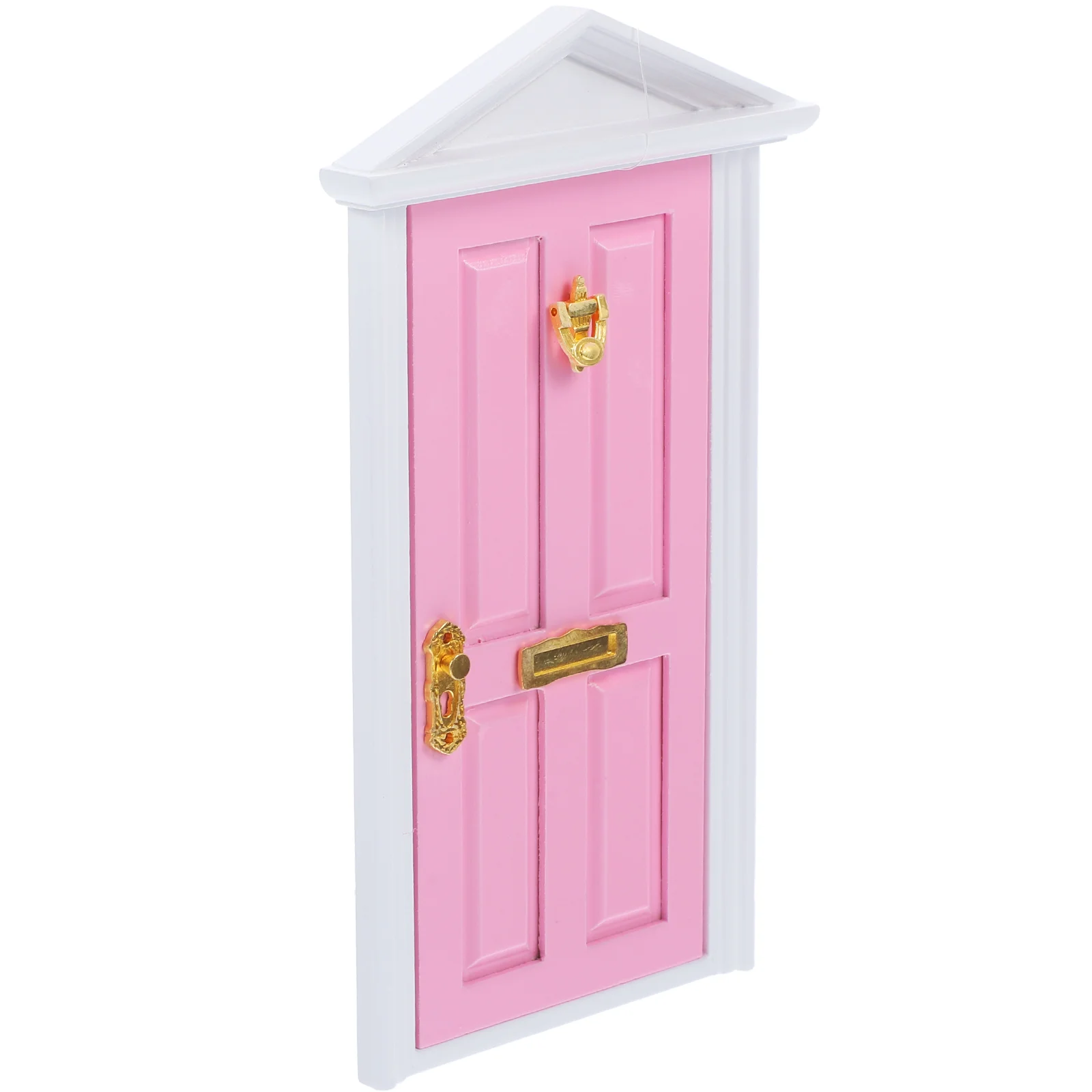 Мини-деревянная дверь шпиль миниатюрная Epitome аксессуары для игрового дома детей