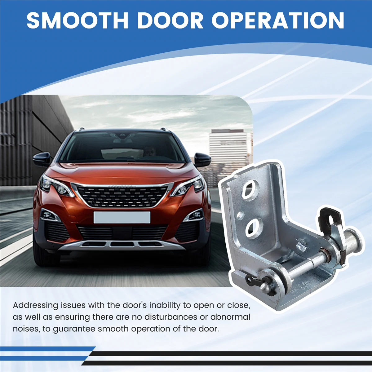 Петля двери автомобиля для Peugeot 2008 301 4008 (P84) 5008 Citroen C3-XR C5 AIRCROSS Elysee 9802214680 Задний