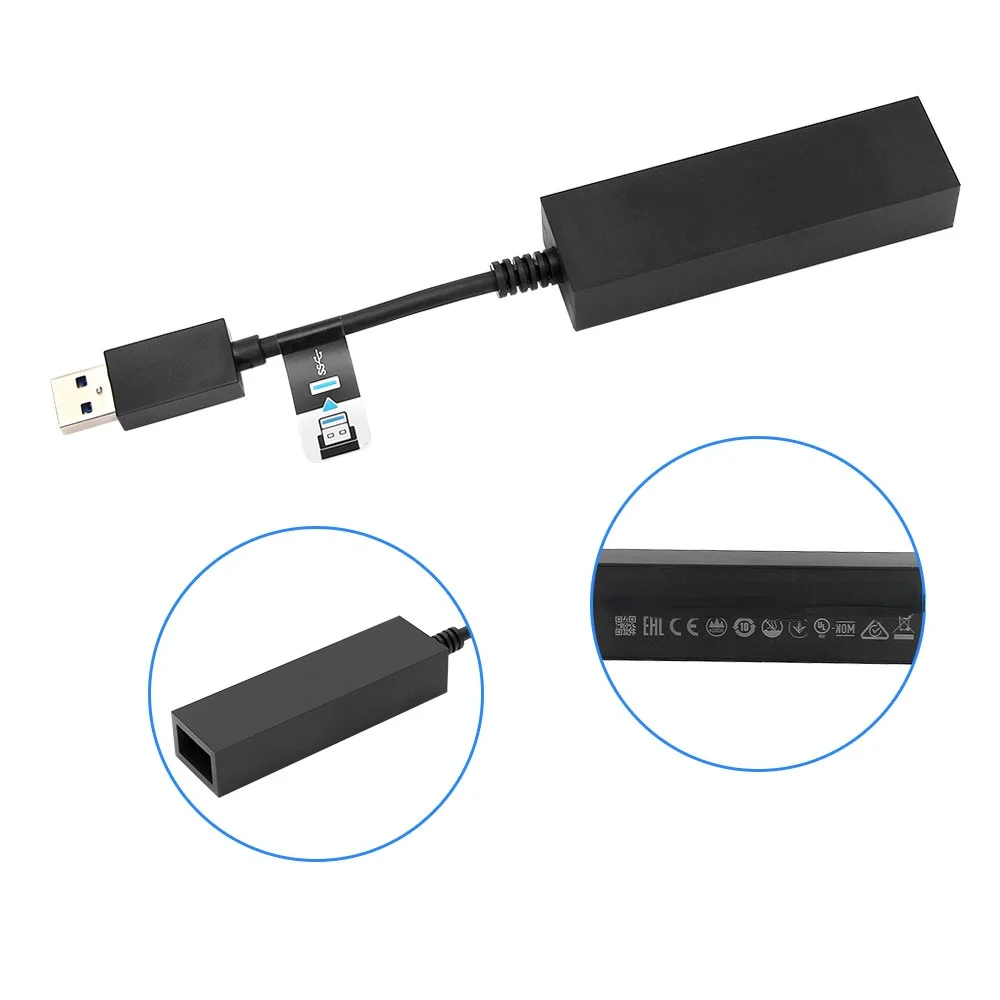 

1 PCS USB3.0 PS VR To PS5 Cable Adapter VR Connector Camera Adapter For PS5 PS4 Game Console Camera Adapter For PS VR To PS