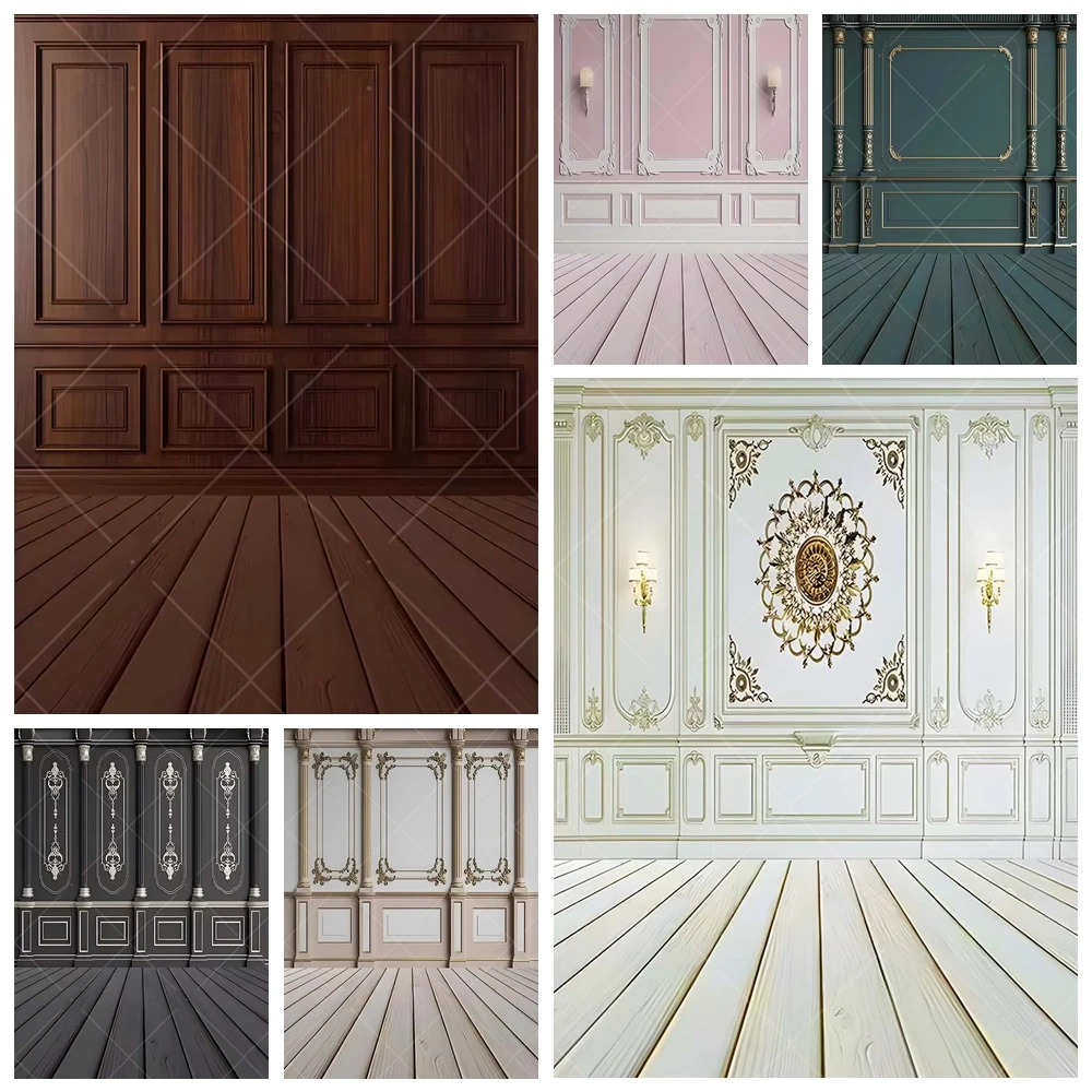 Western Retro Living Room Wall Vertical Backdrop Custom Product Portrait Photograph Background Wallpaper Decor Photo Studio Prop