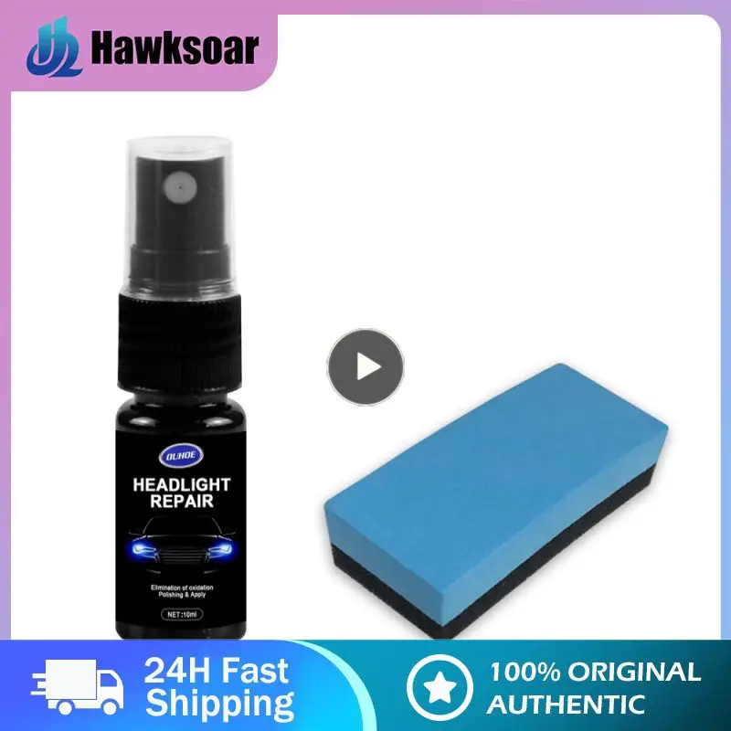 

1~10PCS Portable Car Light Repair Agent 50ml Universal Car Repair Fluid Practical Car Accessories Headlight Renewal Polish