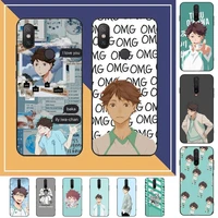 toplbpcs anime haikyuu oikawa phone case for redmi note 8 7 9 4 6 pro max t x 5a 3 10 lite pro
