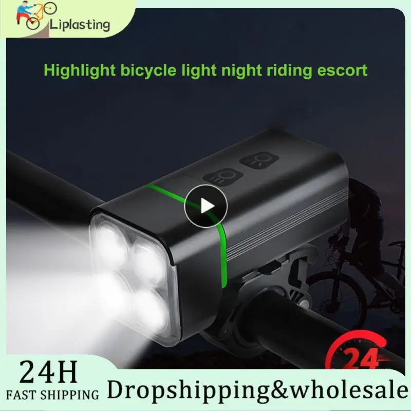 

New 4T6 bike lights headlights super bright led flashlight riding lights outdoor waterproof cycling equipment