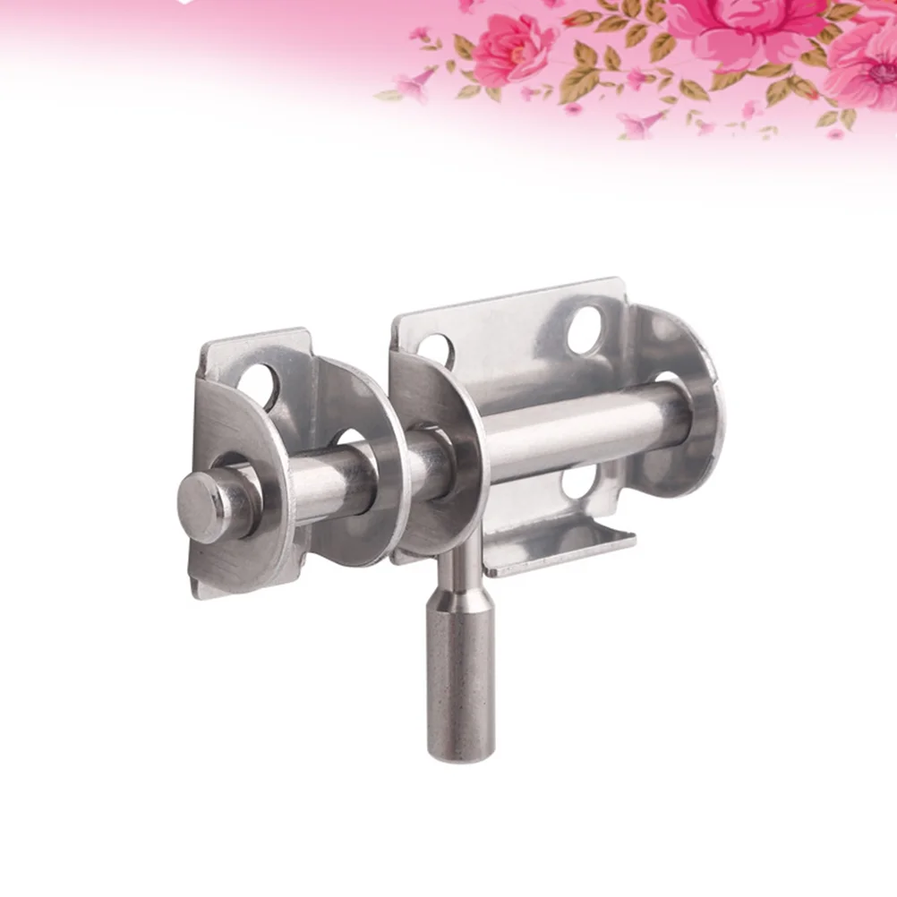

Door Lock Sliding Slide Steel Stainless Bolts Bolt Patio Entry Safety Surface Proof Child Cabinet Latches Locks Buckle Anti