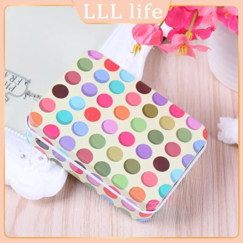 

Small Storage Cans Jewelry Candy Box Mixed Color Sealed Jar Packing Boxes Earrings Coin Headphones Gift Box Storage Box