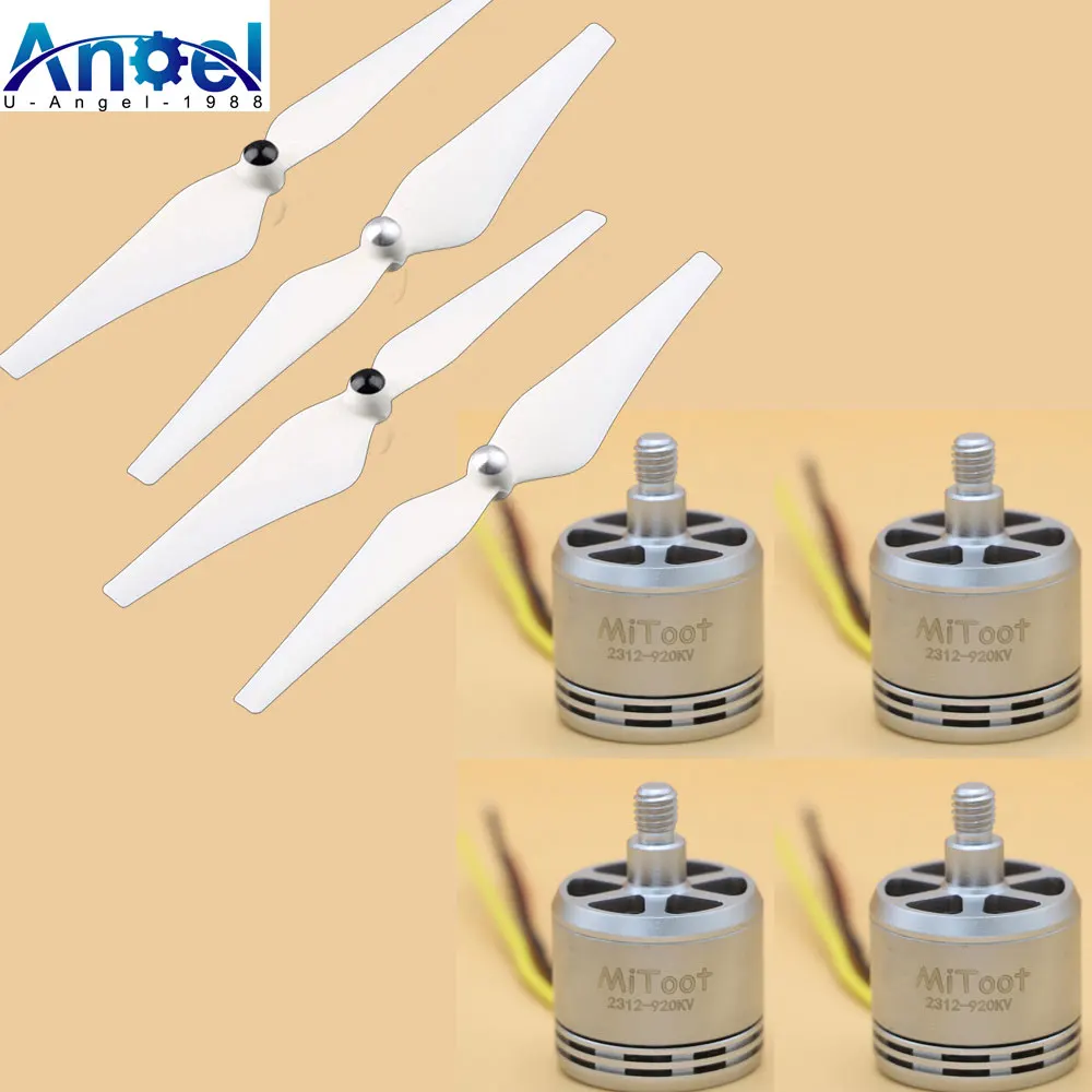 4 шт./лот 2312 920kv бесщеточный двигатель CW CCW + 9450 Пропеллер для F450 F550 S500 SK500 500 мм 550 мм RC Квадрокоптер