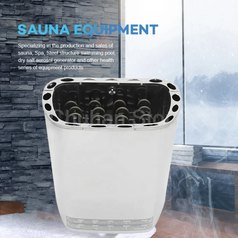 Ультратонкая внешняя печь для сауны из нержавеющей стали 9 кВт