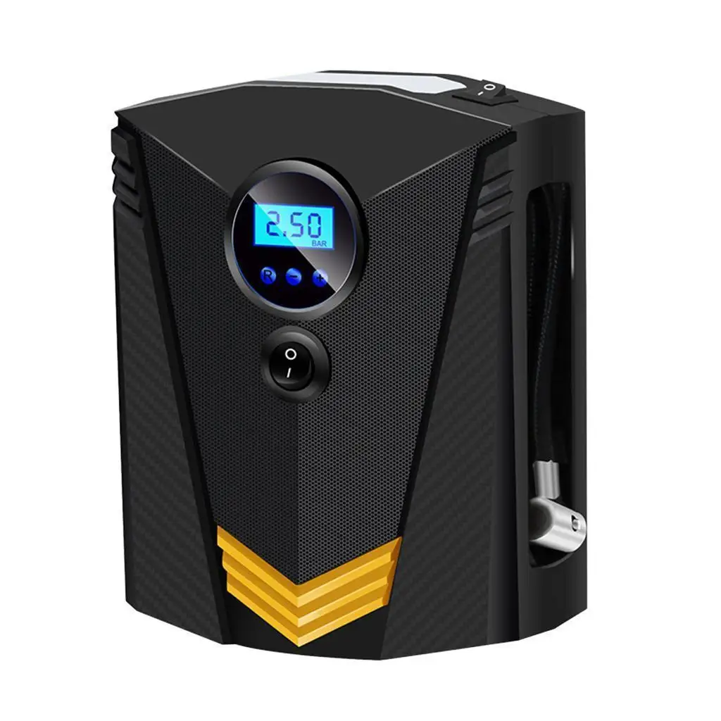 

Car Inflation Pump Air Compressor Mini Tire 2V Universal - Black