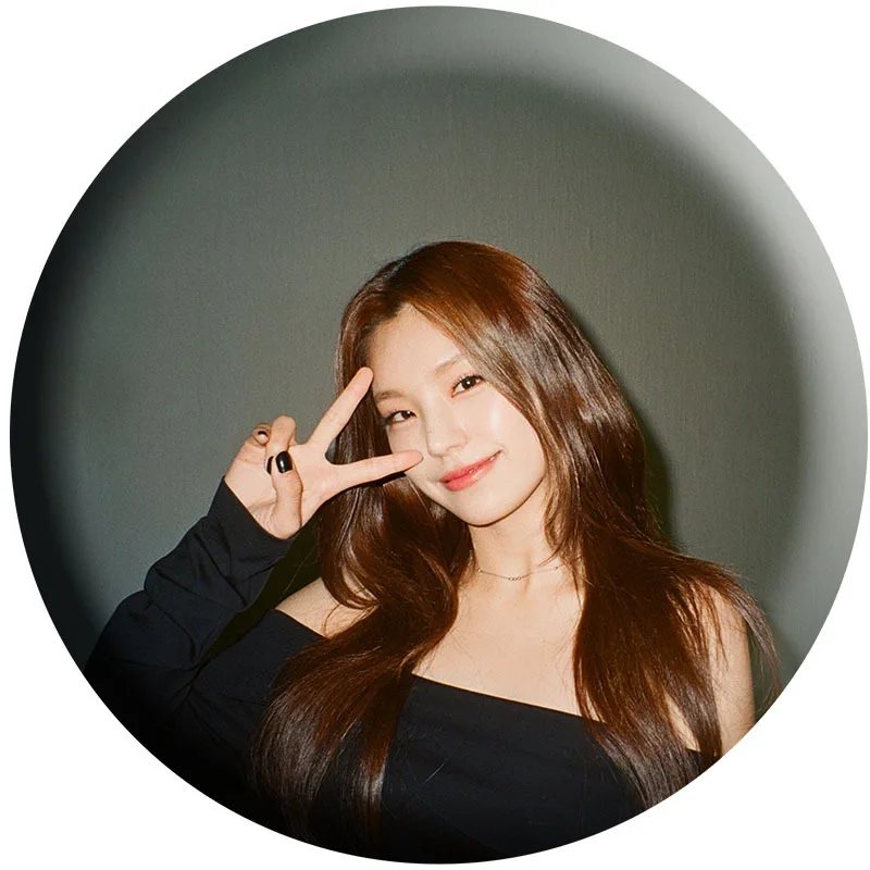 Круглая жестяная брошь KPOP ITZY декоративная аксессуары для сумок Yeji Yuna Ryujin Lia Chaeryeong