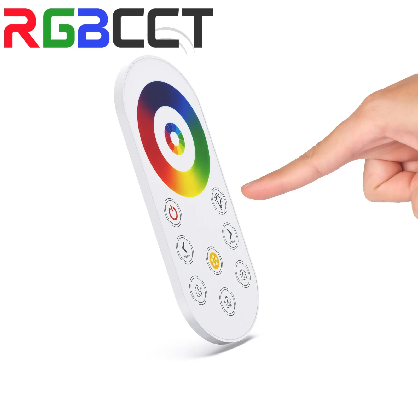 

5 PIN Excell RF Touch RGBW Controller for 5050 2835 RGB+White LED Strip Lights Adjust Speed Brightness Color Scene DC12V DC24V