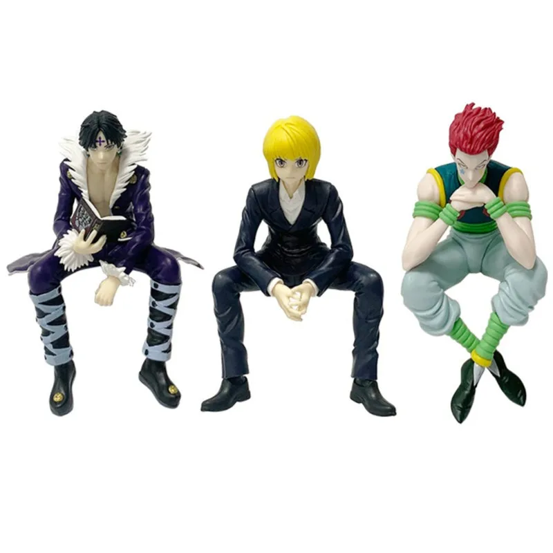14 см Аниме-фигурка Hunter×Hunter Phantom Troupe Hisoka экшн-фигурка пробка для лапши украшение