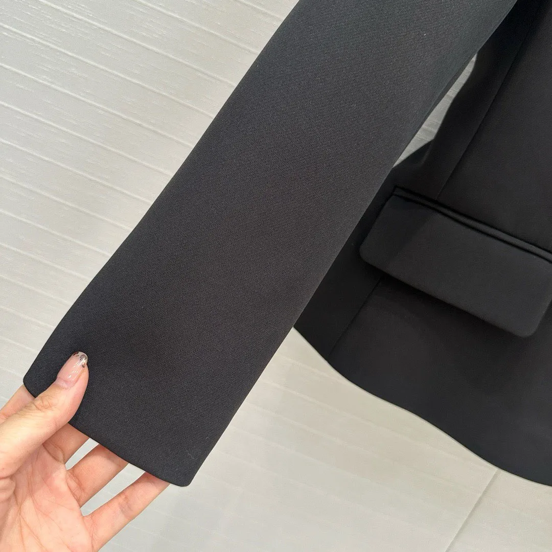 Осень/зима 2024 новый костюм с украшением в виде багатства куртка бантом