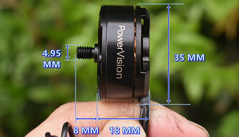Высокоэффективный бесщеточный дисковый двигатель Φ 700KV 3S-4S для модели
