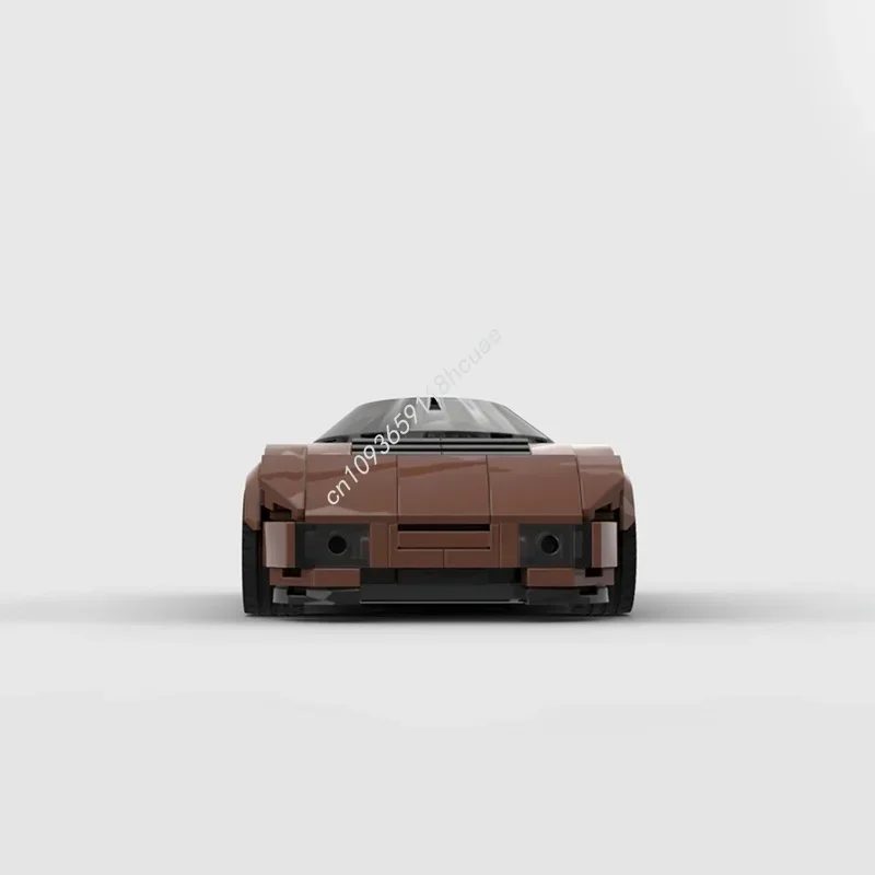 Фото 218 деталей MOC 8 Wide Wraith Movie Car Dodge Turbo: Модель автомобиля из фильма, конструктор, подарок на праздник, игрушка для сборки своими руками, креативный подарок на день рождения №3