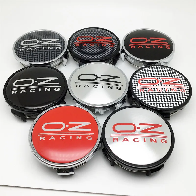 

4pcs 62mm Wheel Center Caps Hub OZ Racing Car Rims Dust-proof Cover Hubcaps Auto Styling Accessories