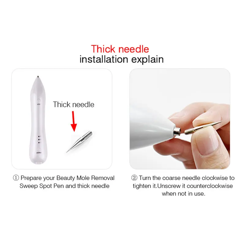 Набор сменных игл для лазерной плазменной ручки 20/100 шт. устройство удаления