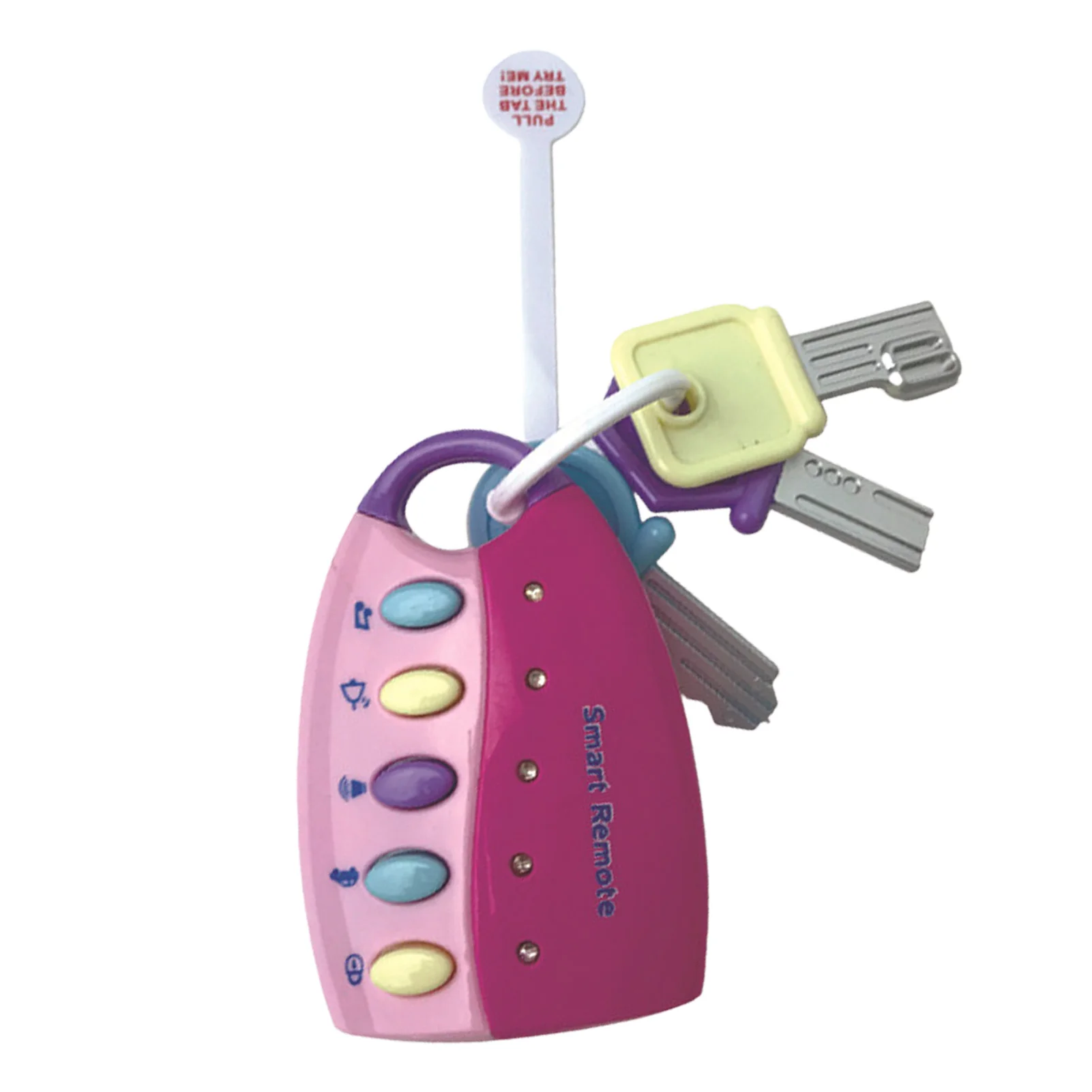 

Baby Keys Toys Flash Music Remote Car Key Baby Toy Pretend Play Musical Car Keys For Toddlers 12 Months Early Educational Toy