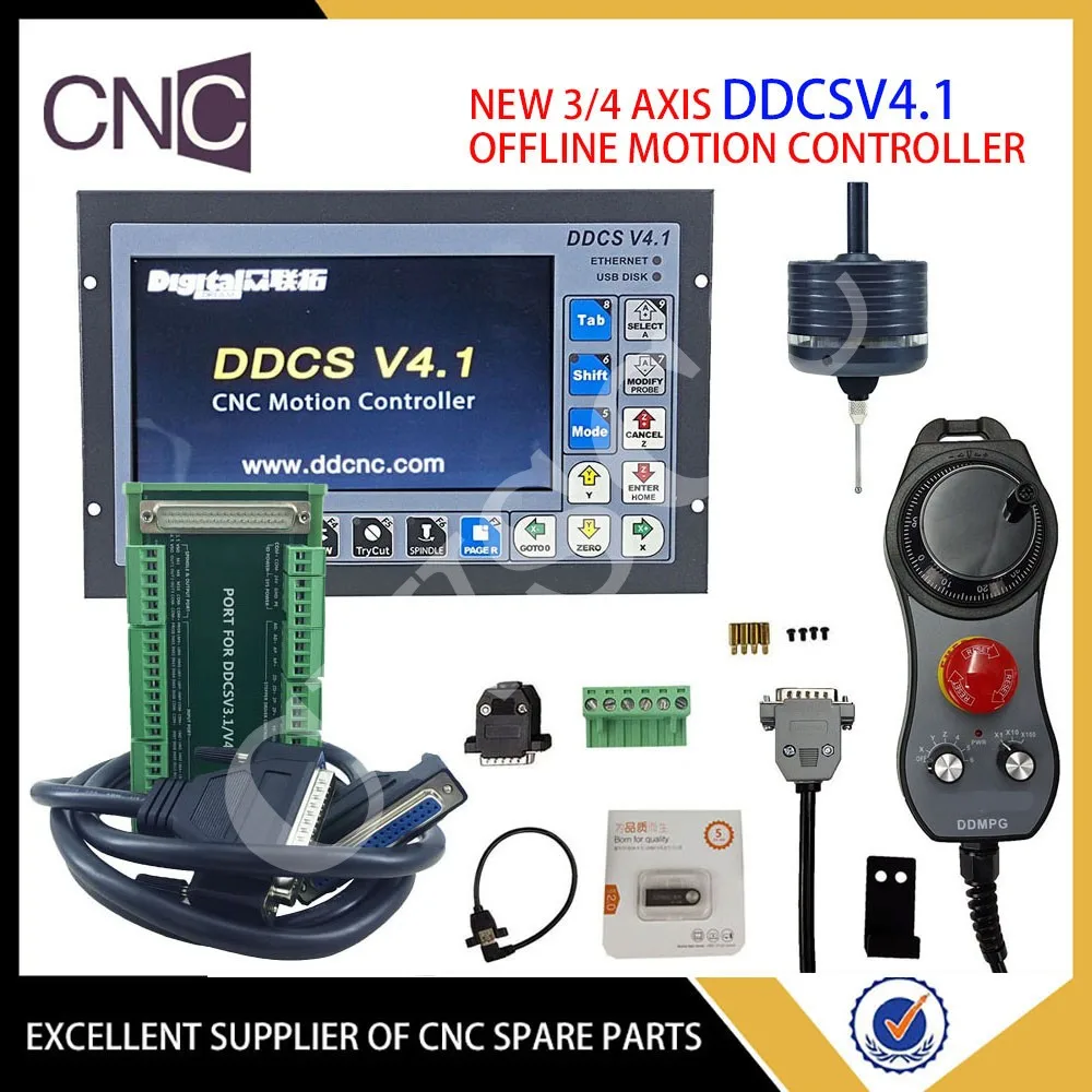 Новые 3 оси 4 DDCSV4.1 в автономном режиме motion система набор контроллеров CNC 3D край