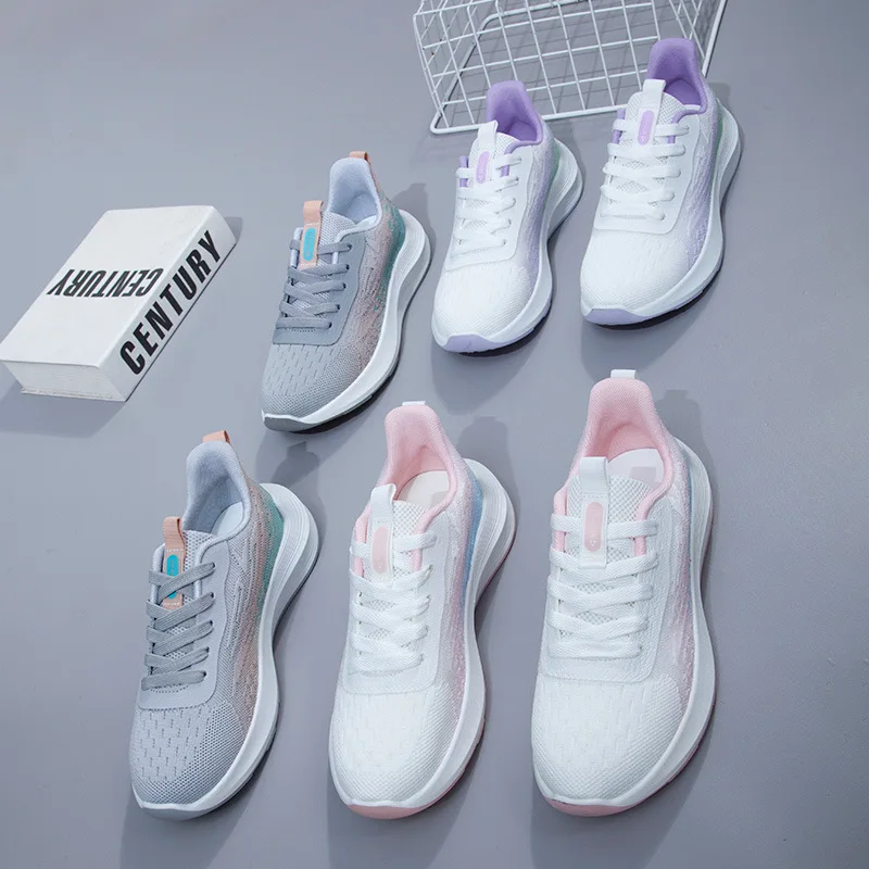 Новинка 2023 женская обувь сетчатая дышащая тонкая спортивная профессиональная