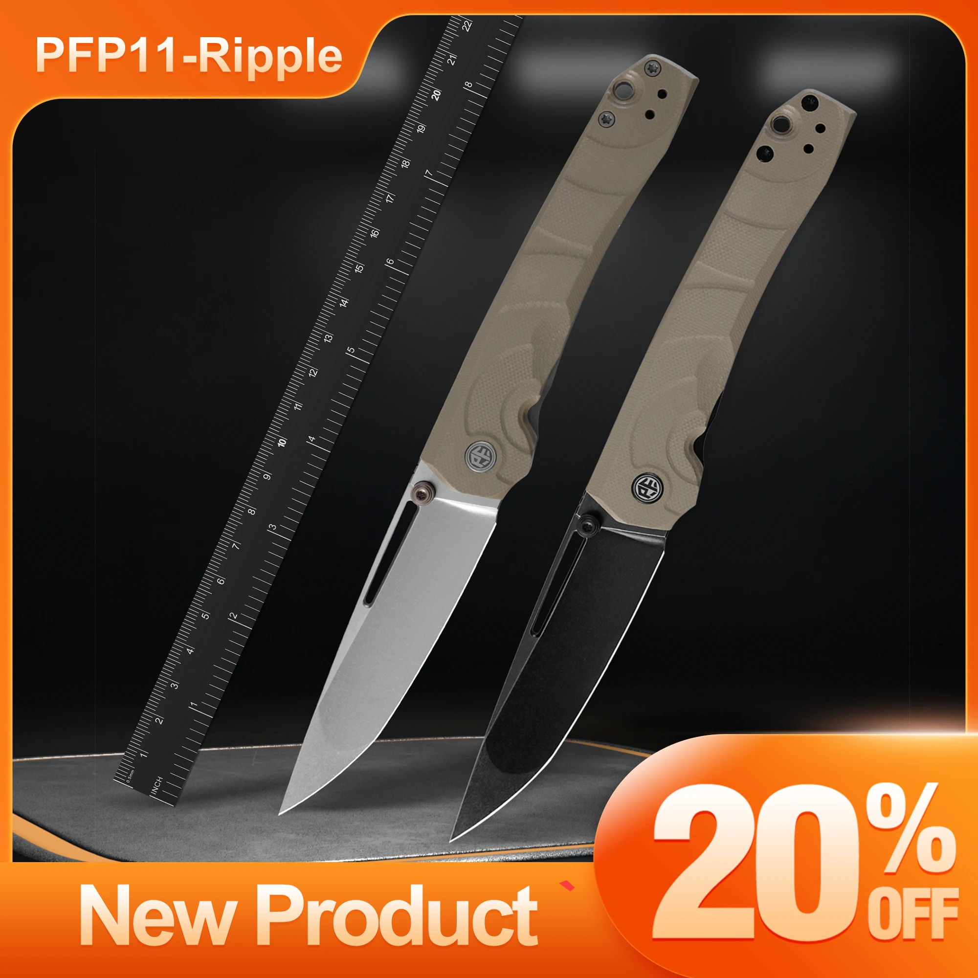 Складной нож Petrified Fish PFP11 многофункциональный инструмент стальное полое лезвие